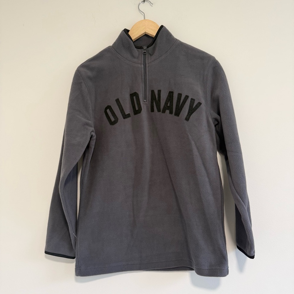 Old Navy fleece sweater XL (14-16 years) NWT